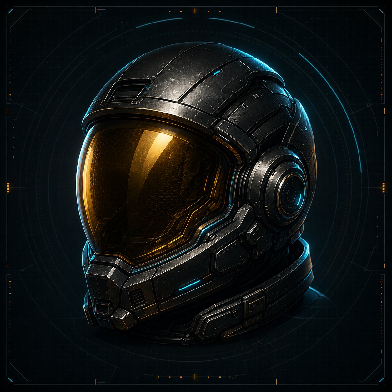 RDOC Helm-Keyvisual mit Amber-Visier